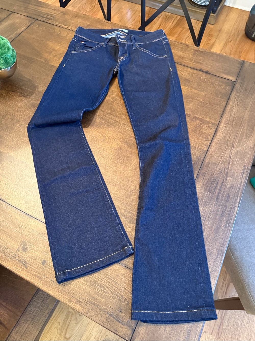 Hudson Beth Baby Boot Denim